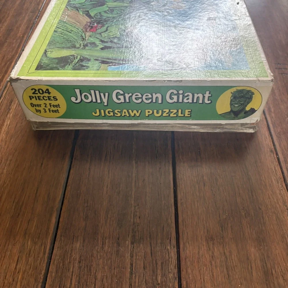 1970s Jolly Green Giant Jigsaw Puzzle 204 Pieces 2x3 Ft